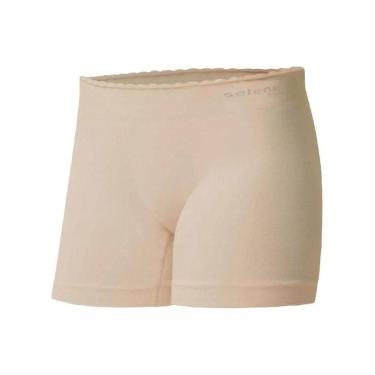 Imagem de Calcinha Boxer Infantil Sem Costura Selene 20610-001 Microfibra, M, Ch
