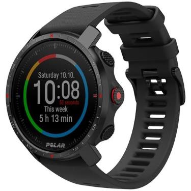 Imagem de Polar Grit X Pro Preto - Smartwatch Multiesportivo com GPS, Durabilidade Militar, Vidro de Safira, Frequência Cardíaca no Pulso, Bateria de Longa Duração, Navegação, Esportes ao ar livre