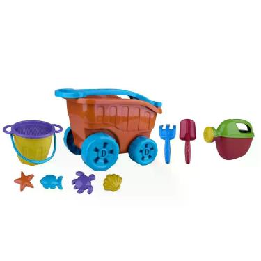 Imagem de Carriola Diver Praia Laranja Divertoys 8087