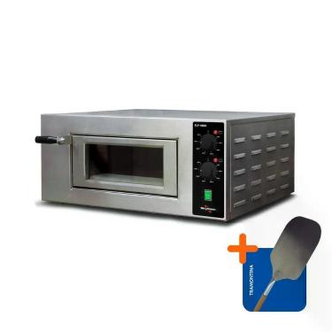 Imagem de Forno Elétrico de Lastro Profissional para Pizza Skymsen Elétrica Kit com Pá Modelo FLP-400A 220V