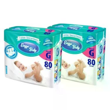 Imagem de Kit Com 2 pacotes Enzzo Baby Super Barreiras G,EXG,SXG - Enzo Baby, G