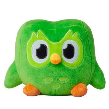 Imagem de Duolingo Duo Plush - Officially Licensed - Reminder to Do Your Daily Lesson, Premium Plushie, Feather Green, 8.5"