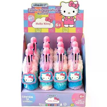 Imagem de Caneta Esferografica Hello KITTY 6EM1 RETR.1.0MM 6C DP.C/12 - Leonora