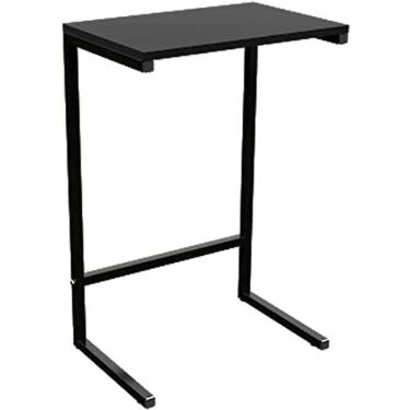 Imagem de Mesa de Apoio Lateral Sofá para Estudos Trabalho Lazer Aço