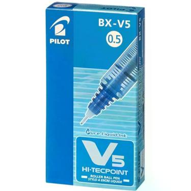 Imagem de Caneta Hidrografica HI Tecpoint BXV5 Azul - Pilot