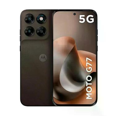 Imagem de Smartphone Moto G77 5G 256GB 8GB + 16GB RAM Boost Marrom Tela 6,8 pol.