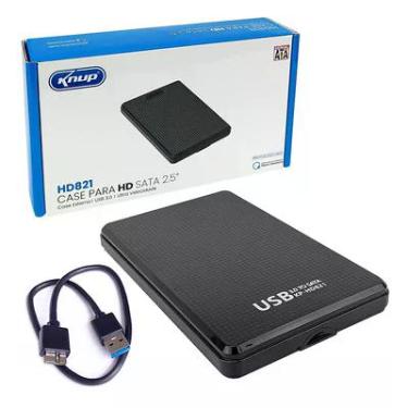 Imagem de Case HD Notebook SSD Sata 2.5 USB 3.0 Protocolo Uasp Note Pc