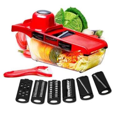 Imagem de Mandolina 10 em 1 Para Fatiar Tomate Cebola E Outros Legumes - BELLATO