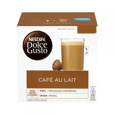 Imagem de Café au Lait Nescafé Dolce Gusto 100g, 10 Cápsulas, Café Au Lait