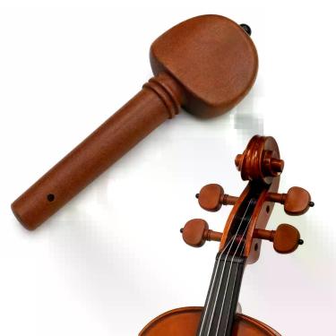 Imagem de Cravelha Marinos para Violino 4/4 Madeira Boxwood Marrom Alta Precisão
