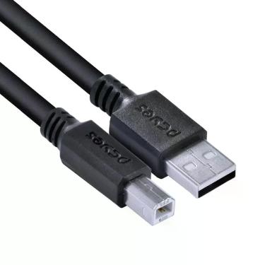 Imagem de Cabo para Impressora USB a 2.0 Macho para USB B 2.0 Macho 28AWG Puro C