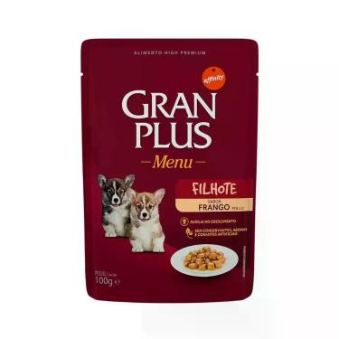 Imagem de Sachê Gran Plus Cães Filhotes Frango 100g