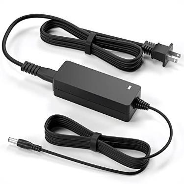 Imagem de Cabo de alimentação de substituição para monitor LG 19V DC para LG Electronics 68.6 cm 61.0 cm 58.4 cm 55.9 cm 50.8 cm 48.3 cm LCD LED HD TV Monitor Widescreen Cabo adaptador de alimentação