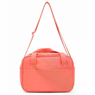 Imagem de Bolsa Térmica para Marmita Nylon Impermeável com Alça e Bolso - Jdmazi