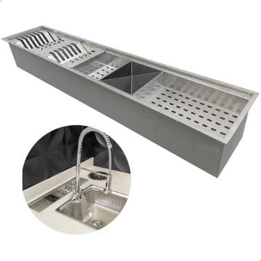 Imagem de Dona D Cor, Calha Escorredor tipo umida 90 Cm Canal Organizador Gourmet