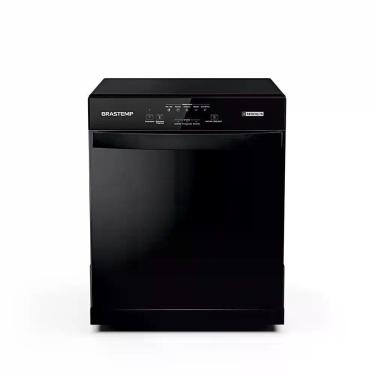 Imagem de Lava Louças Brastemp 8 Serviços Econômica BLF08AE, Preto, 110V