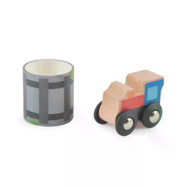 Imagem de Trenzinho com Trilho em Fita Brinquedo Infantil Xalingo - 67432