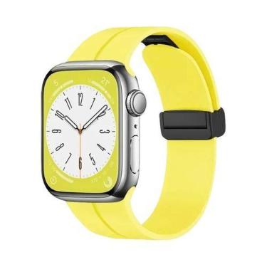 Imagem de Pulseira Magnética De Silicone De 49mm 45mm Para Apple Watch Ultra Sér