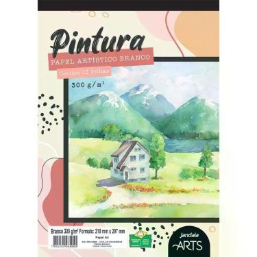 Imagem de Bloco para Educacao Artistica ARTS Pintura A4 300G. 12FLS. - Usa Folie