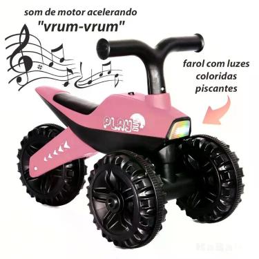 Imagem de Triciclo Infantil 3 Rodas Motoca de Equilíbrio Com Luz E Som Rider até