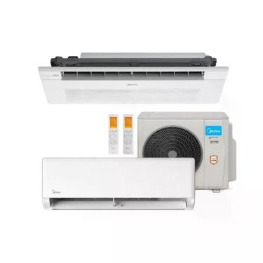 Imagem de Ar Condicionado Bi Split Midea 27000 BTUs (HW 12K+K7 1V 18K) Quente e Frio Inverter 220V R410A (38MBMTA27M5)