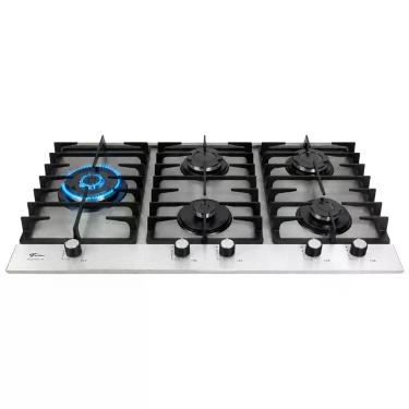 Imagem de Cooktop 5 Bocas a Gás Platinium Prime Fischer 127/220V