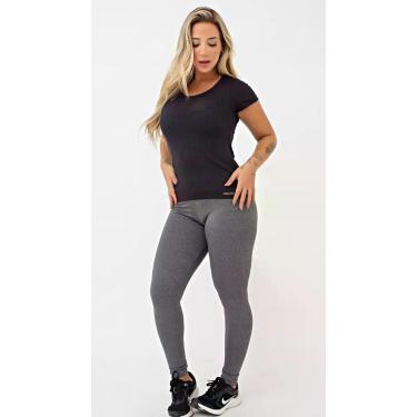 Imagem de Blusa Feminina Academia Fitness - BELLA CREATIVE, Preto, G