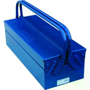 Imagem de Caixa para Ferramenta 05 com 3 Gavetas Modelo 17 Compartimentos Organizadores Fercar Metalúrgica