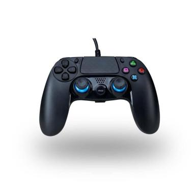 Imagem de Controle Double Chock Dazz Quartum compatível com PS4 e PC Cabo 2,5m P