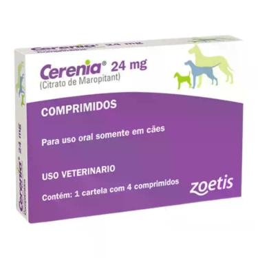 Imagem de Antiemético Cerenia para Cães com 4 Comprimidos de 24 mg - Zoetis