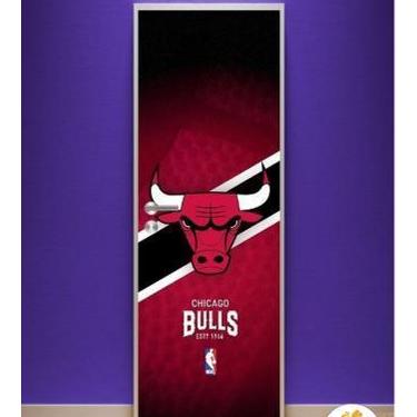 Imagem de Adesivo de porta - CHICAGO BULLS - NBA - BASKETBOL - PGG Impressão Dig