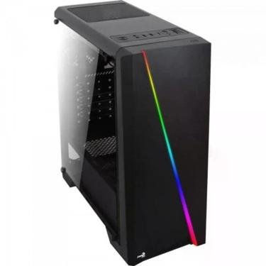 Imagem de Gabinete Cylon Rgb Led Mid Tower Atx Preto Aerocool