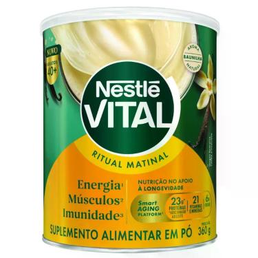 Imagem de Nestle Vital Ritual Matinal Adultos 40+ Aroma Baunilha 360g