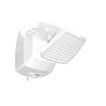 Imagem de CHUVEIRO DUCHA MULTITEMPERATURAS OU ELETRÔNICO NAS VOLTAGENS 110/127V E 220V, Design Branco, Alta Economia de Energia(110/127V55KW,SEM HASTE)