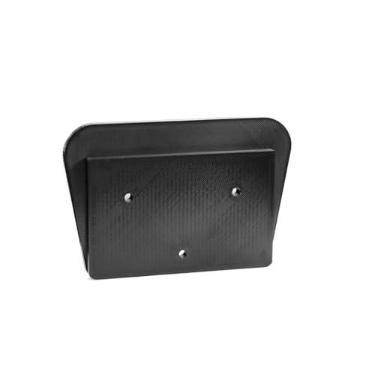 Imagem de SplashNColor Suporte de parede para soprador de folhas Stihl BGA57, design de fácil instalação que economiza espaço para galpão de garagem ou oficina, fixação vertical segura, placa de montagem