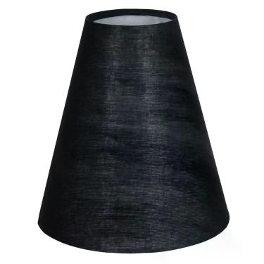 Imagem de Cúpula para abajur luminaria 20x19x8cm de Tecido Algodão Soquete Nacio