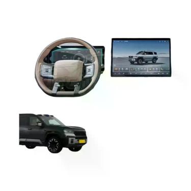 Imagem de Protetor De Tela De Vidro Temperado Para Painel De Carro BYD Fórmula L