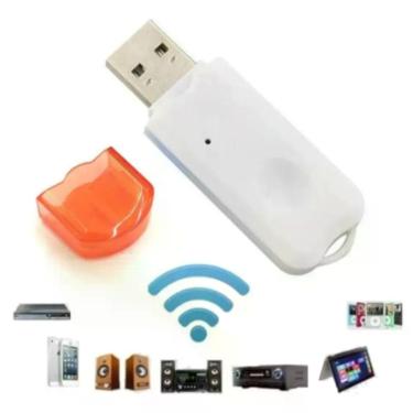 Imagem de Cabo Adaptador Bluetooth Usb Para Carro E Som Otimo Cabo