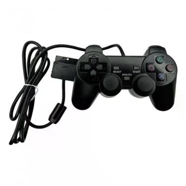Imagem de Controle Para Playstation 2 Dualshock Com Fio Ps4