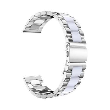 Imagem de Pulseira de Metal 20mm para Samsung Galaxy Watch 6/5/4 - Aço Inoxidáve