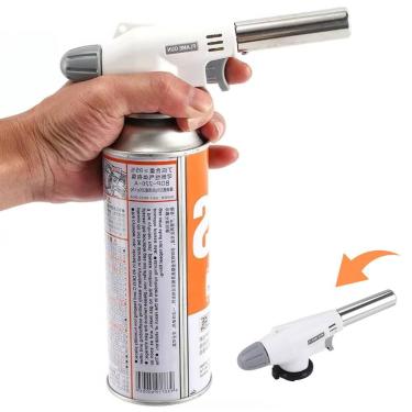 Imagem de Maçarico Gourmet Portátil Cozinha Fogo Ajustável Profissional - Oásis