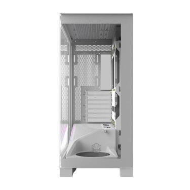 Imagem de Gabinete Gamer PCYES Forcefield FLOW White GHOST - GFFFWG