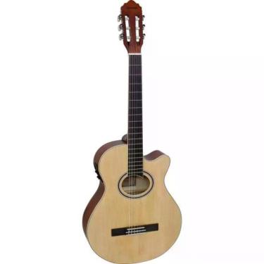 Imagem de Violão Giannini Gnf1d Mini Jumbo Nylon Natural [f002]
