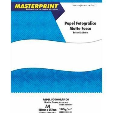 Imagem de Ma Mp-papel Foto Auto Adesivo Matte Fosco 108g/m2 A4 - 20fol - Sem mar
