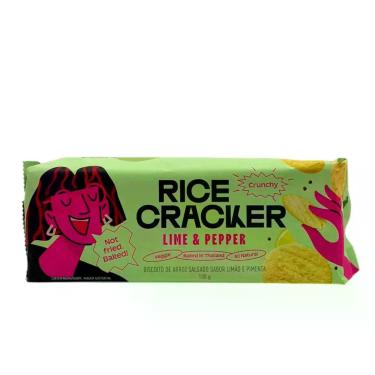 Imagem de Snack Rice Cracker Lime Pepper The Deli Secret -100g