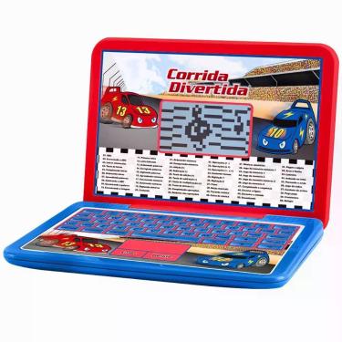 Imagem de Laptop Infantil DMT6218 60 Atividades Bilíngue Amarelo DM Toys