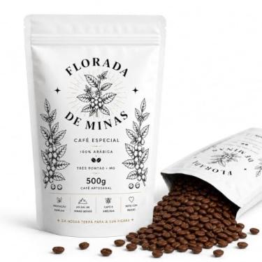Imagem de Café Especial em Grãos Torrado ou Moído 500g - 100% Arábica Coffee - Arara, Mundo Novo e Catuaí - Florada de Minas (500g, Grãos Catuaí)