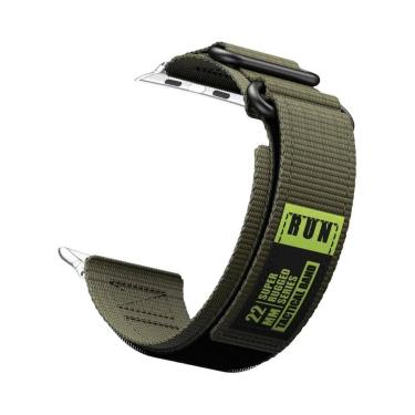 Imagem de Pulseira De Nylon Para Apple Watch Band Ultra 49mm 46mm 42mm 45mm 44mm