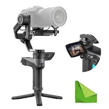Imagem de MoreShot Zhiyun Weebill 2 Gimbal Stabilizer for DSLR Cameras / Mirrorless 3-Axis Handheld Professional Video Stabilizer for Sony Nikon Canon Fuji Olympus Panasonic LUMIX Blackmagic 6K 4K S 2021 New WB2