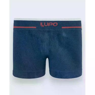 Imagem de Cueca Infantil Lupo KM Boxer 137-010, Azul marinho, P